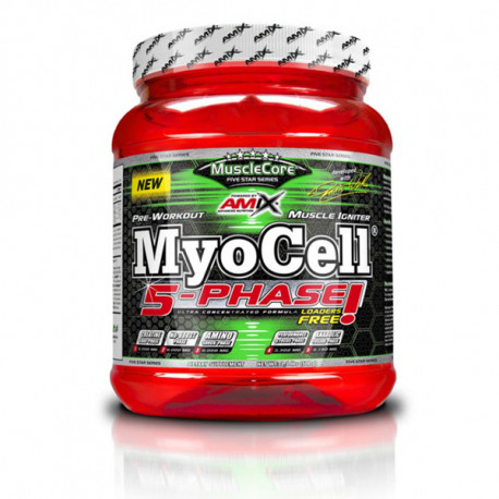 MyoCell 5- PHASE PRE ENTRENO 500 GR